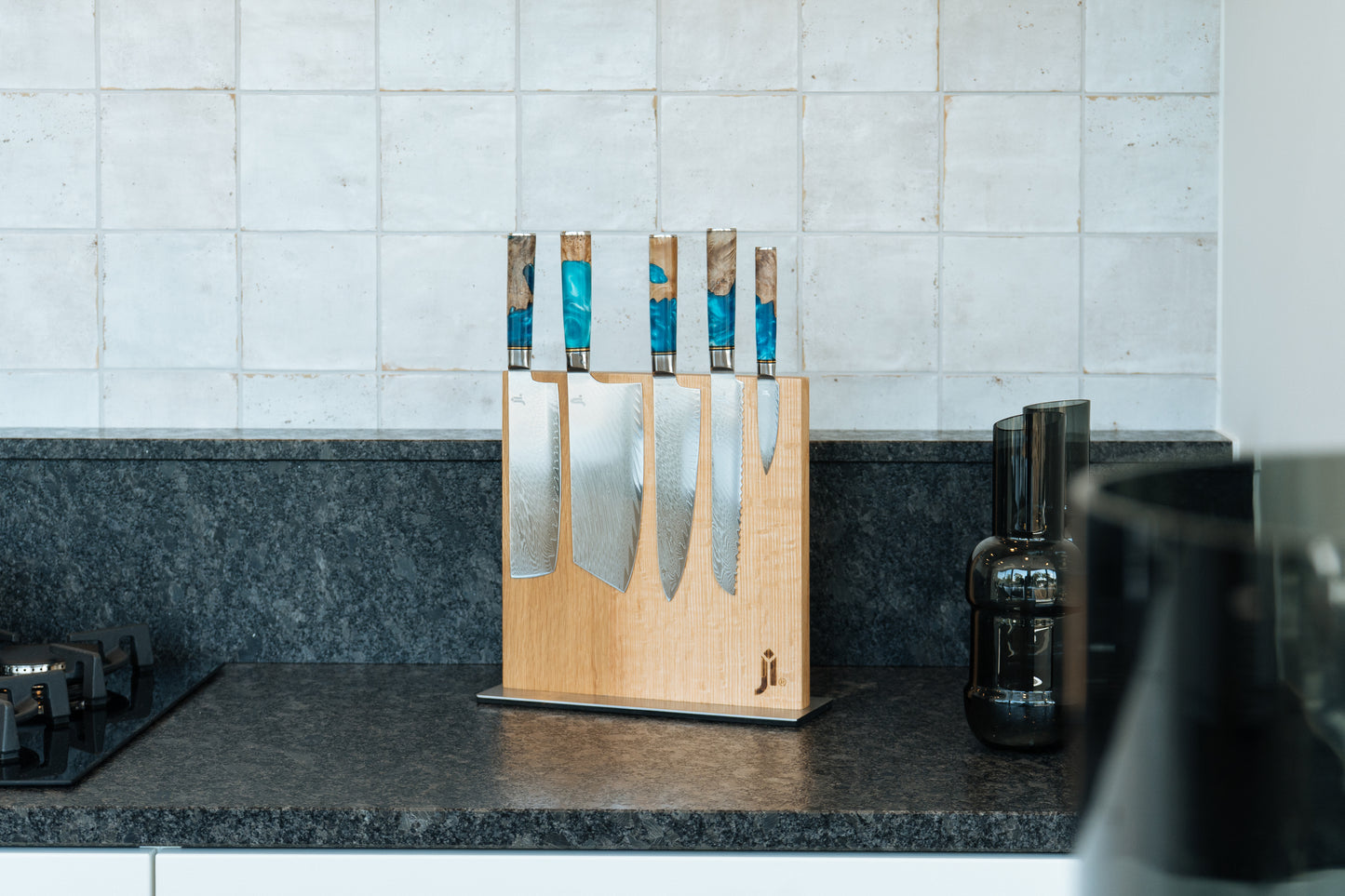 JI 'Ryujin' Full Kitchen Damascus Set (5 Pcs)