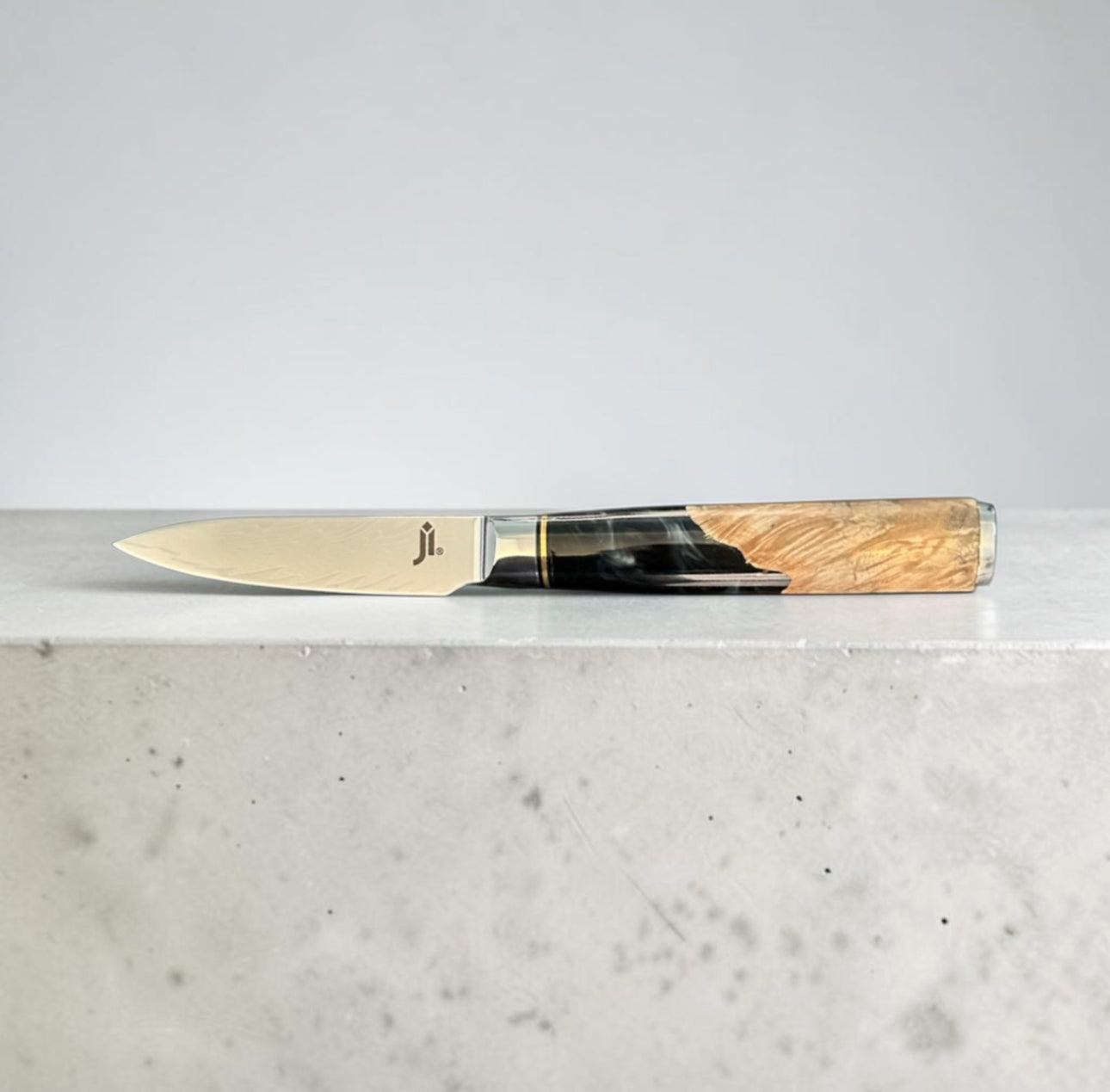 JI 'Tatsu' Paring Knife Damascus