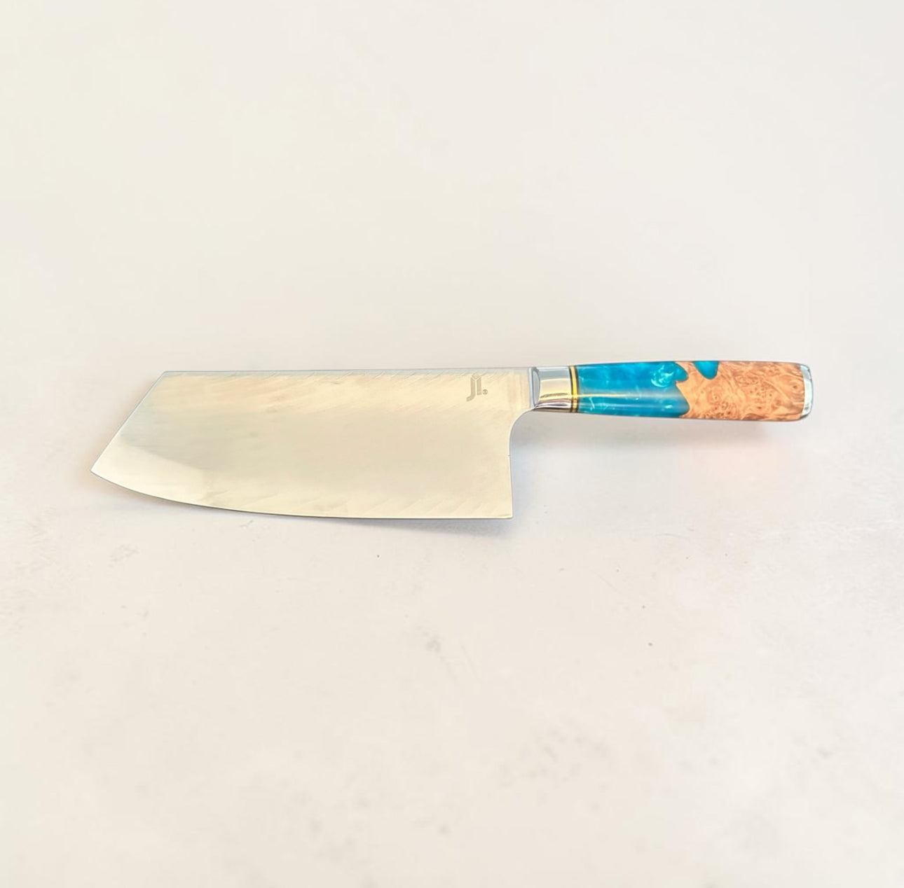 JI 'Ryujin' Cleaver Knife Damascus