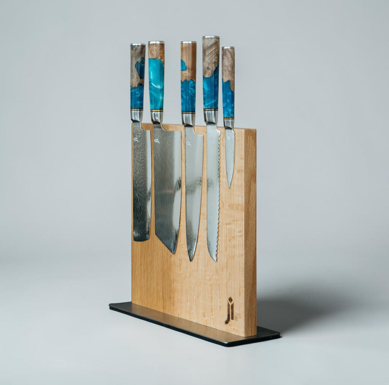 JI 'Ryujin' Full Kitchen Damascus Set (5 Pcs)
