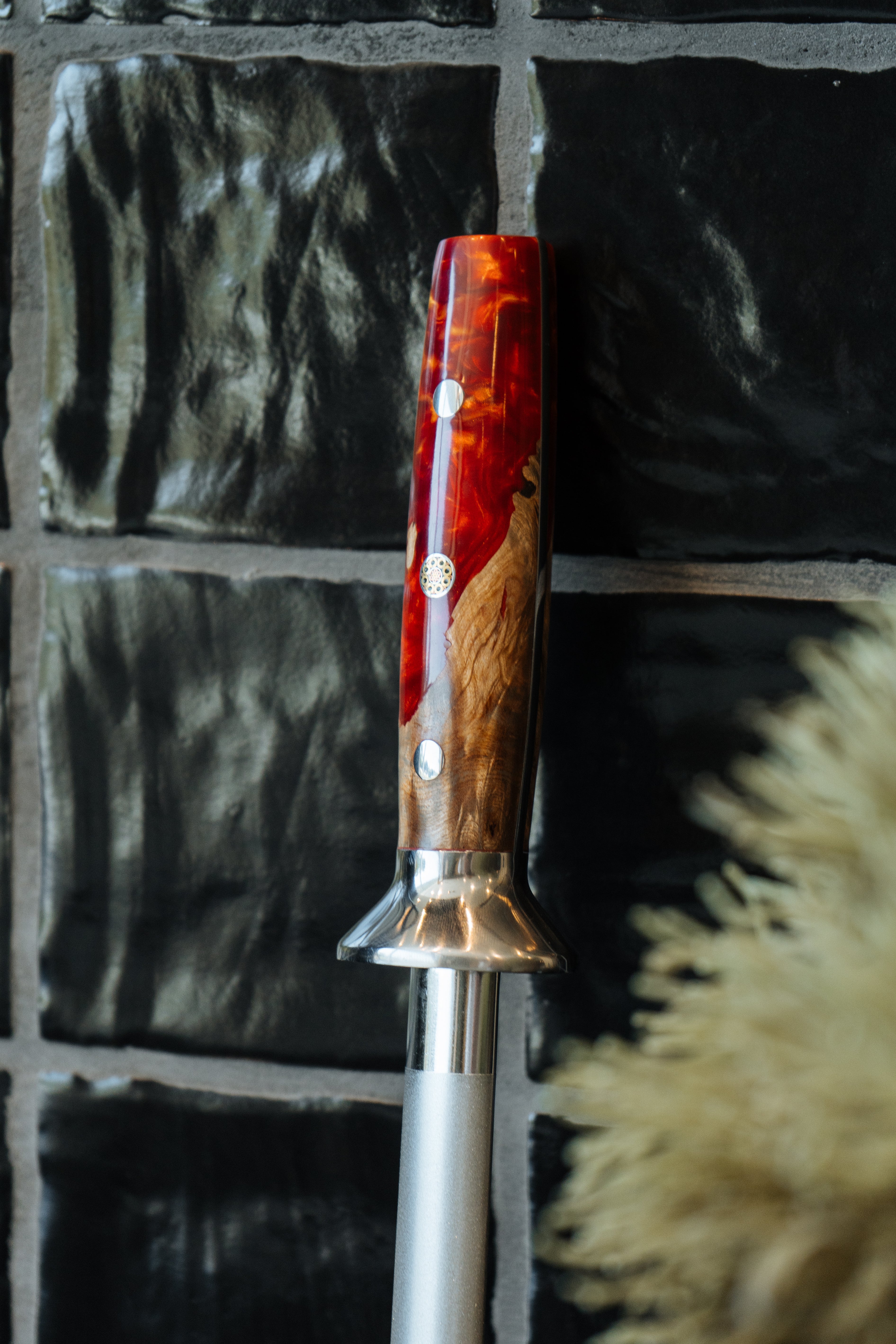 JI diamant slijper 10" rood handvat