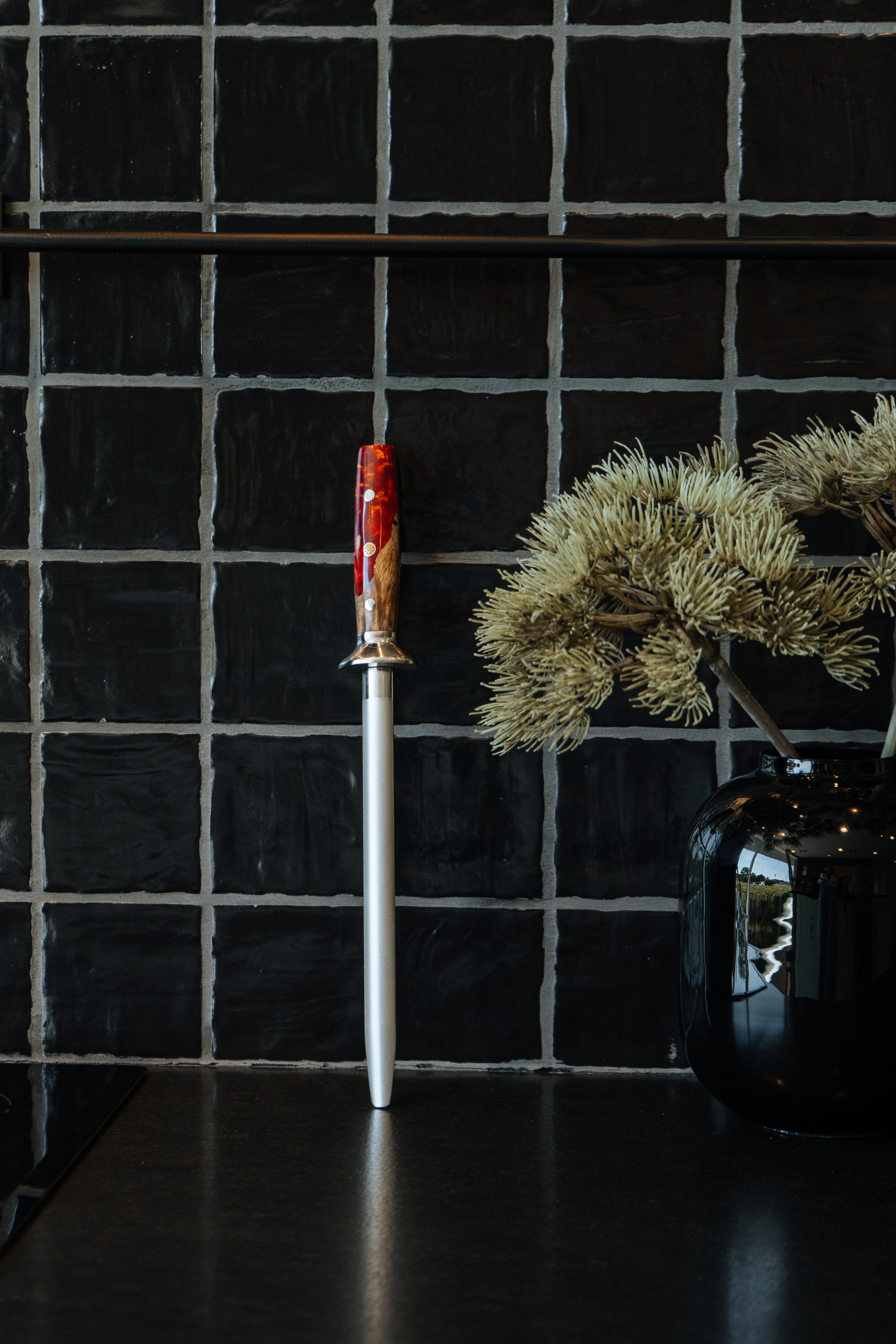 JI diamant slijper 10" rood handvat