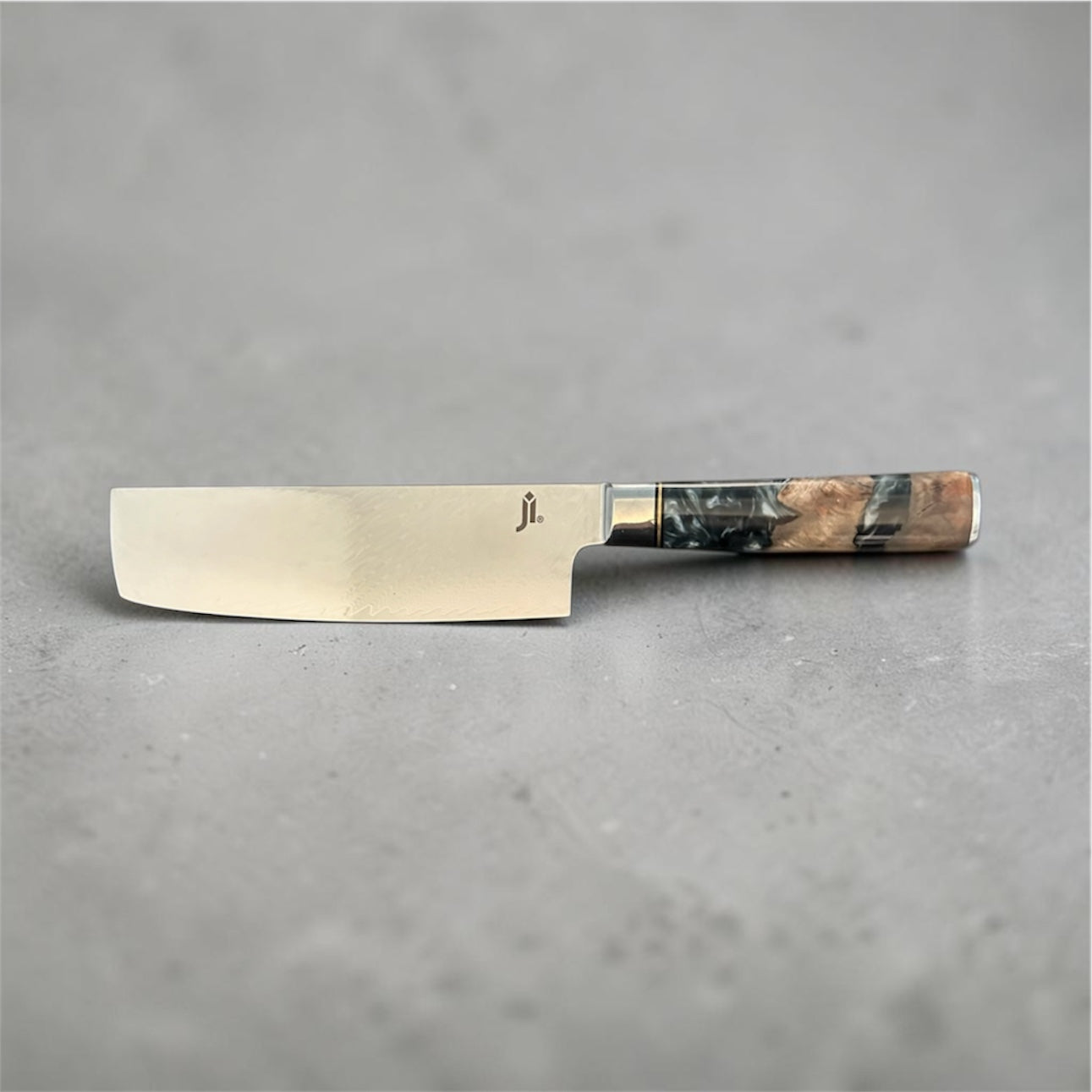 JI 'Tatsu' Nakiri Knife damascus